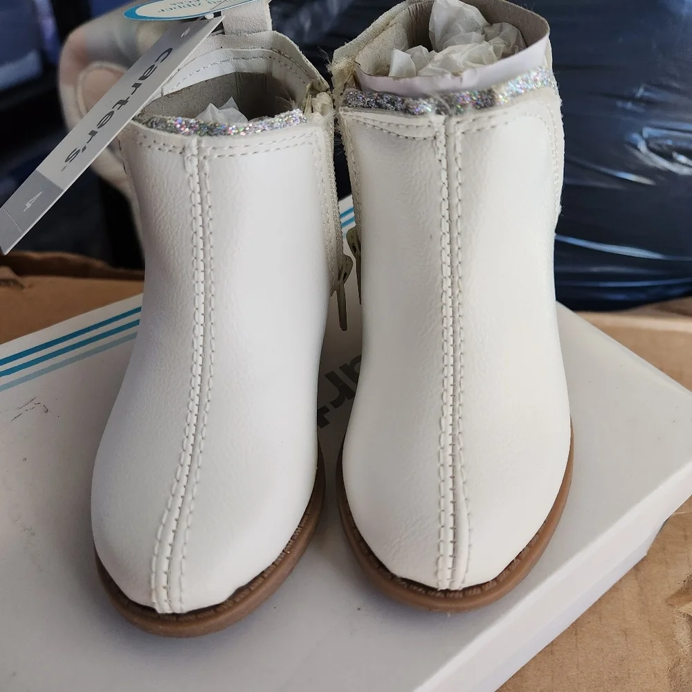 Carter's Toddler White Osaka Boots